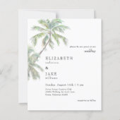 トロピカルフェスティバル結婚バジェットパームツリー (正面)