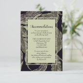 トロピカルフェスティバルSage Green結婚の宿泊施設 エンクロージャーカード (スタンド正面)