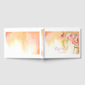 トロピカルフエシ結婚ア ゲストブック (全面)