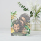 トロピカルフォトオーバーレイAll-in-1 QRコード結婚s (スタンド正面)