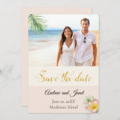 トロピカルフォト日付の保存 (正面/裏面)