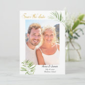 トロピカルフォト日付の保存 セーブザデート (スタンド正面)