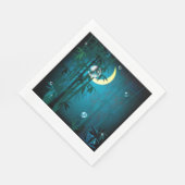 トロピカルフォレストアットナイト紙ナプキンス スタンダードランチョンナプキン (角)