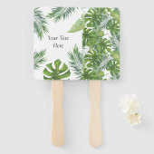 トロピカルフカスタムァンパーティー供給 ハンドファン (正面&裏面)