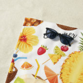 トロピカルフカラフルルーツサマープール ビーチタオル (インサイチュ)