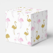 トロピカルフラミンゴのお気に入りギフトボックス フェイバーボックス (裏面サイド)