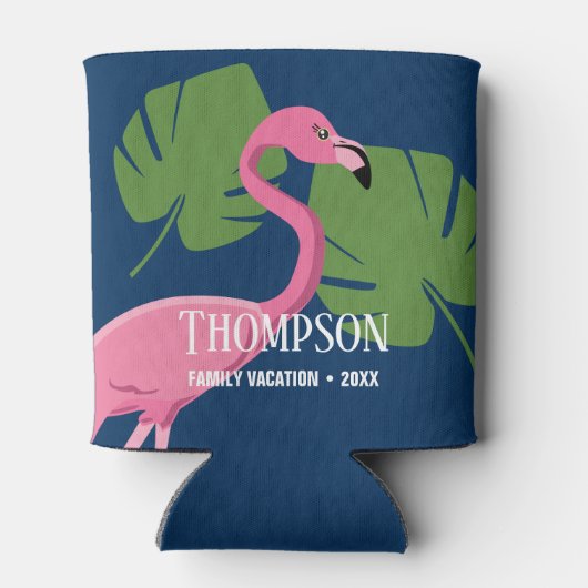 トロピカルフラミンゴカスタムファミリーバケーション懇親会 缶クーラー (裏面)