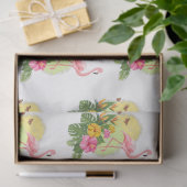 トロピカルフラミンゴシリーズデザイン11 薄葉紙 (ギフト)