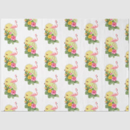 トロピカルフラミンゴシリーズデザイン11 薄葉紙