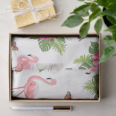 トロピカルフラミンゴシリーズデザイン19 薄葉紙 (ギフト)