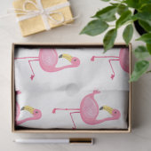 トロピカルフラミンゴシリーズデザイン7 薄葉紙 (ギフト)