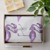 トロピカルフラミンゴシリーズデザイン9 薄葉紙 (ギフト)