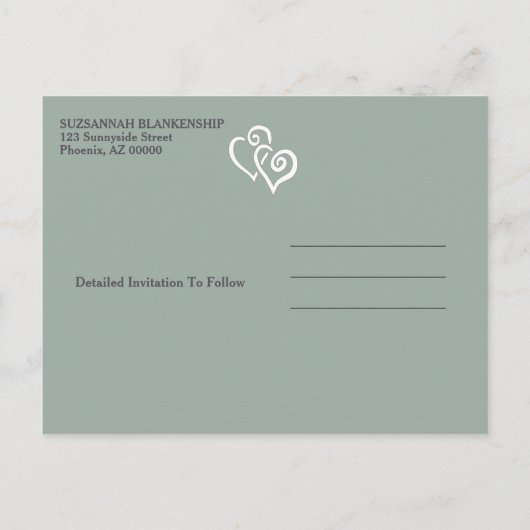 トロピカルフラミンゴスファミリー懇親会保存日 案内ポストカード (裏面)