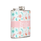 トロピカルフラミンゴスブライド フラスク (右)