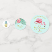 トロピカルフラミンゴパイナップルスイート16へようこそID922 コンフェッティ (裏面)