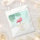 トロピカルフラミンゴパームズスウィート16ありがとうID922 フェイバーバッグ (クリップ留めされた状態)