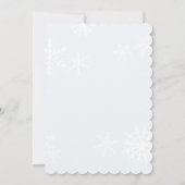 トロピカルフラミンゴホリデーパーティー招待状 招待状 (裏面)