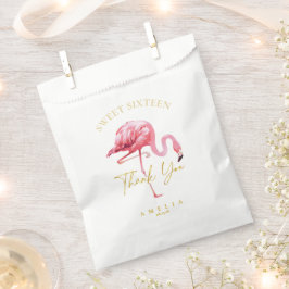 トロピカルフラミンゴ甘い16ありがとうID922 フェイバーバッグ