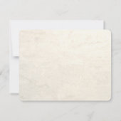 トロピカルフラミンゴ結婚スのリハーサルディナー 招待状 (裏面)