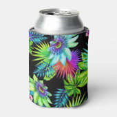 トロピカルフラワーカスタムズカン 缶クーラー (缶正面)