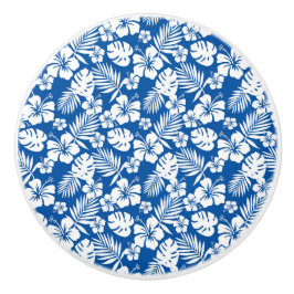 トロピカルフラワーキャビネット – 引き出しノブ セラミックノブ