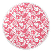 トロピカルフラワーキャビネット – 引き出しノブ セラミックノブ (正面)