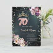トロピカルフラワーズティアラダイアモンズグリーン70th 招待状 (スタンド正面)