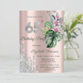 トロピカルフラワーズドリプスバラ金ゴールド65日 招待状 (スタンド正面)