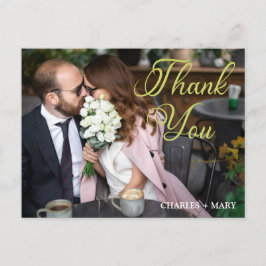 トロピカルフラワーズハート&タイポグラフィック写真ポストカー ポストカード