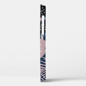 トロピカルフラワーズパ葉ームテクスチャ Case-Mate iPhoneケース (裏面 / 左)