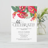 トロピカルフラワーズリタイアメントパーティー 招待状 (スタンド正面)