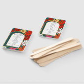 トロピカルフラワーズ&サマー&アー結婚チーズ ハンドファン (組立なし)