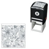 トロピカルフラワーミックスサンダー_コーブ セルフインキングスタンプ (インサイチュ)
