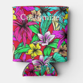 トロピカルフラワーミックスサンダー_コーブ 缶クーラー (正面)