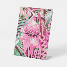 トロピカルフラワー結婚ズビュッフェ