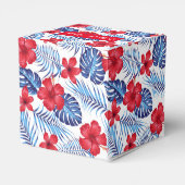 トロピカルフラワー葉ズサンキューボックス フェイバーボックス (裏面サイド)