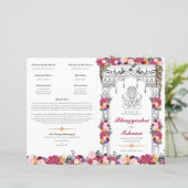 トロピカルフラワー葉ズ&ヒンドゥー結婚教の式 (スタンド正面)