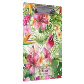 トロピカルフラワー離れズ&ハワイアンフローラカスタム クリップボード (右)