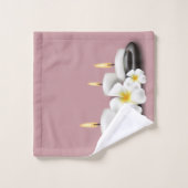 トロピカルフラワー&キャンドルバスタオル バスタオルセット (ウォッシュタオル)