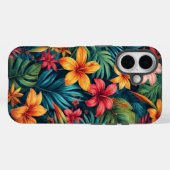 トロピカルフラワー Case-Mate iPhoneケース (裏面 (横))