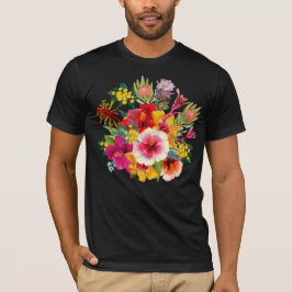 トロピカルフラワー Tシャツ