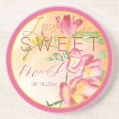 トロピカルフリーシアの水の色の愛は甘い コースター (正面)