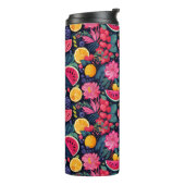 トロピカルフルーツと花 タンブラー (回転左)