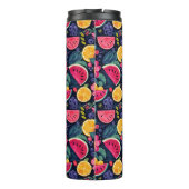 トロピカルフルーツと花 タンブラー (裏面)