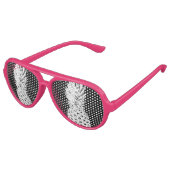 トロピカルフルーツのパイナップルパーティーサングラス アビエーターサングラス (アングル)