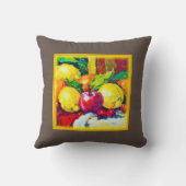 トロピカルフルーツのピアノ。買今 クッション (裏面)