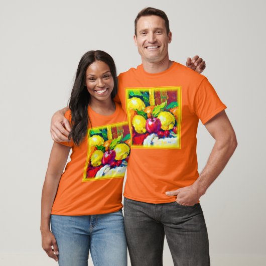 トロピカルフルーツの絵。いますぐ購入 Tシャツ (ユニセックス)