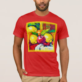 トロピカルフルーツの絵。いますぐ購入 Tシャツ