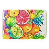 トロピカルフルーツアニメ バスマット (正面)
