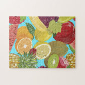 トロピカルフルーツイラストレーション ジグソーパズル (横)